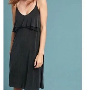 Anthro Eri + Ali Black tank dress